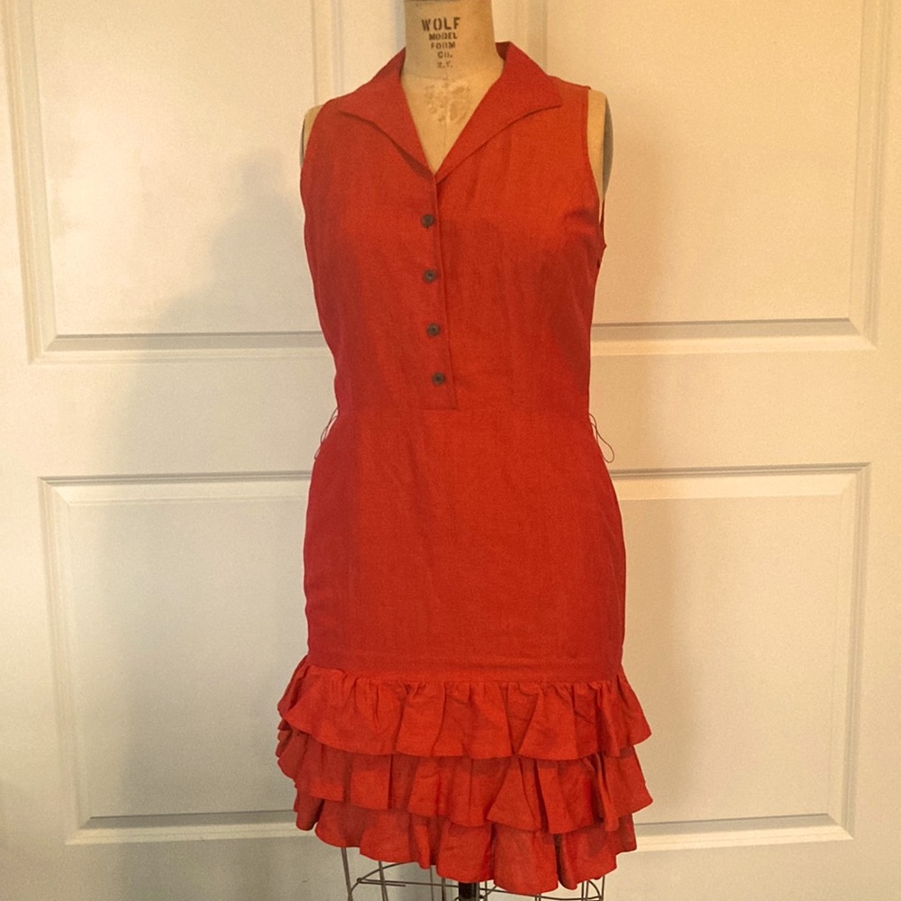 Lafayette 148 New York Linen Dress